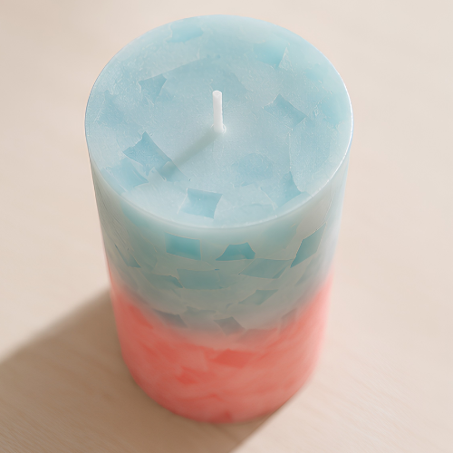 Prism Cube Candle – Dual 5 Inch