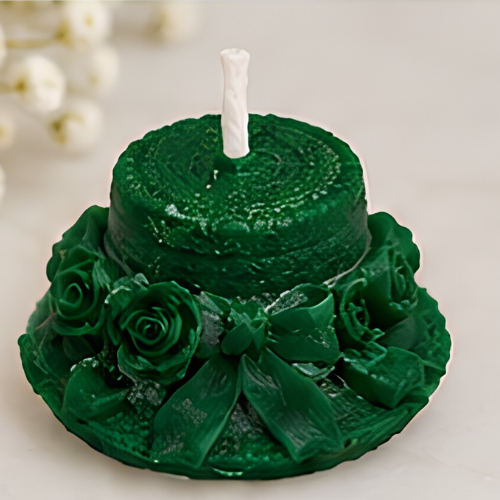 Rose Hat Flower Candle 40g Pack of 10