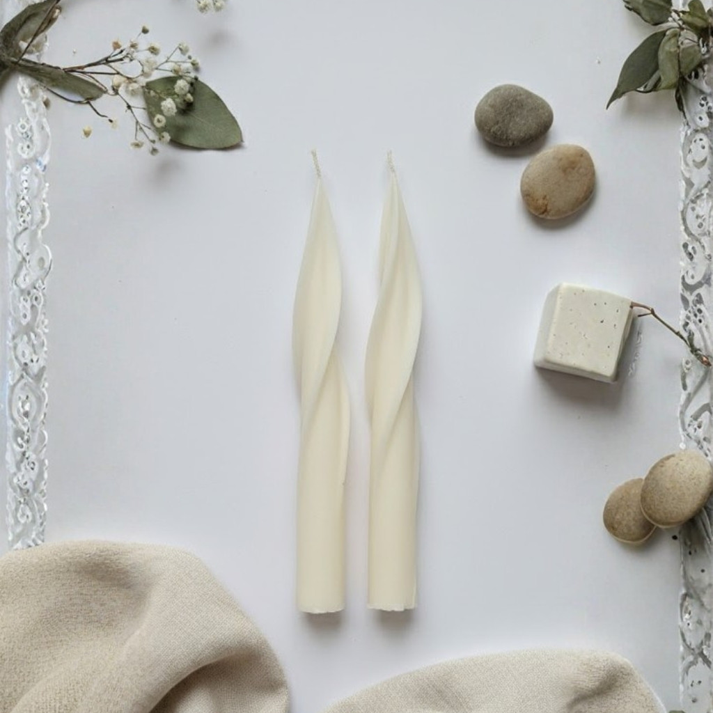 Taper Candles 7 Inch Pair of 2