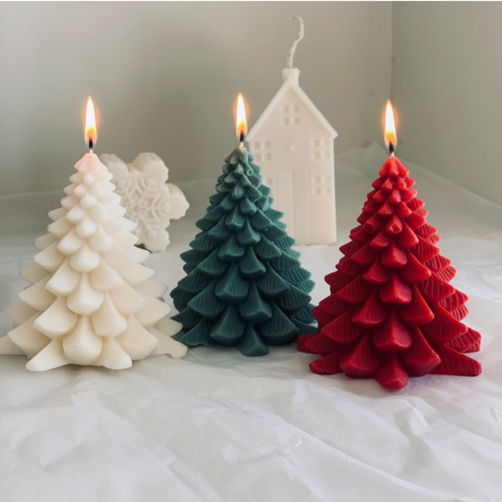 Christmas Tree  Candle - Big