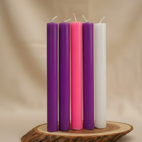Advent Tapper Candle - 10 Inch
