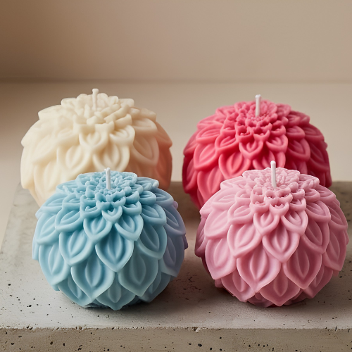 Blooming Lotus Candle