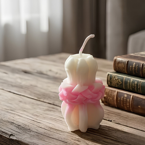 Set Of Carved Candle