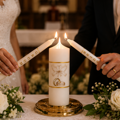 Wedding Candle Set