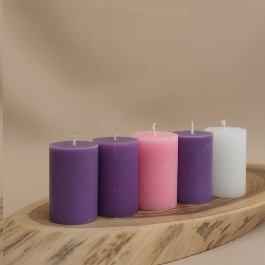 Advent Candle 3 Inch