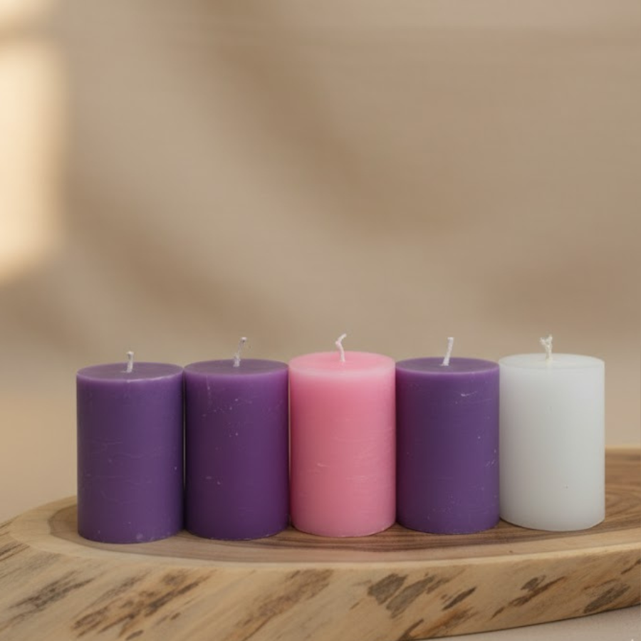 Advent Candle 3 Inch